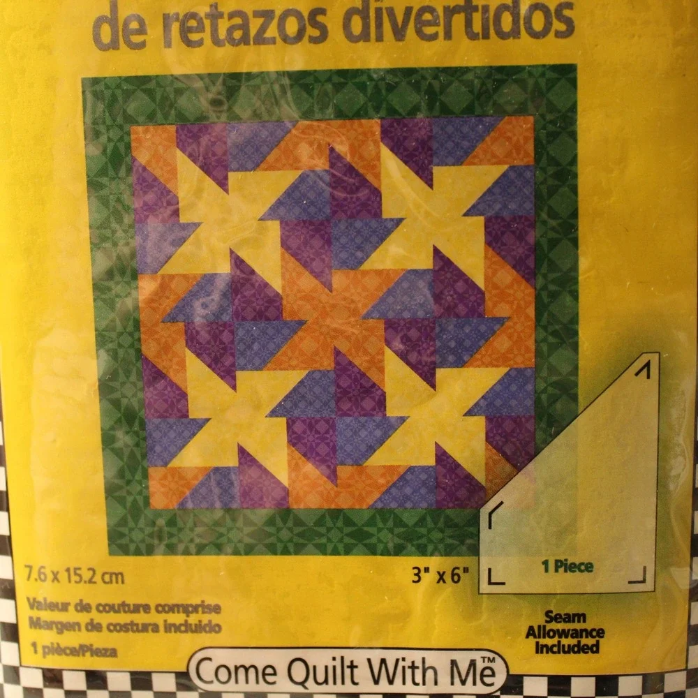 Omnigrid Easy Fun Patch Template 3x6 Acrylic Quilting Tool 2203‎ Sewing DIY